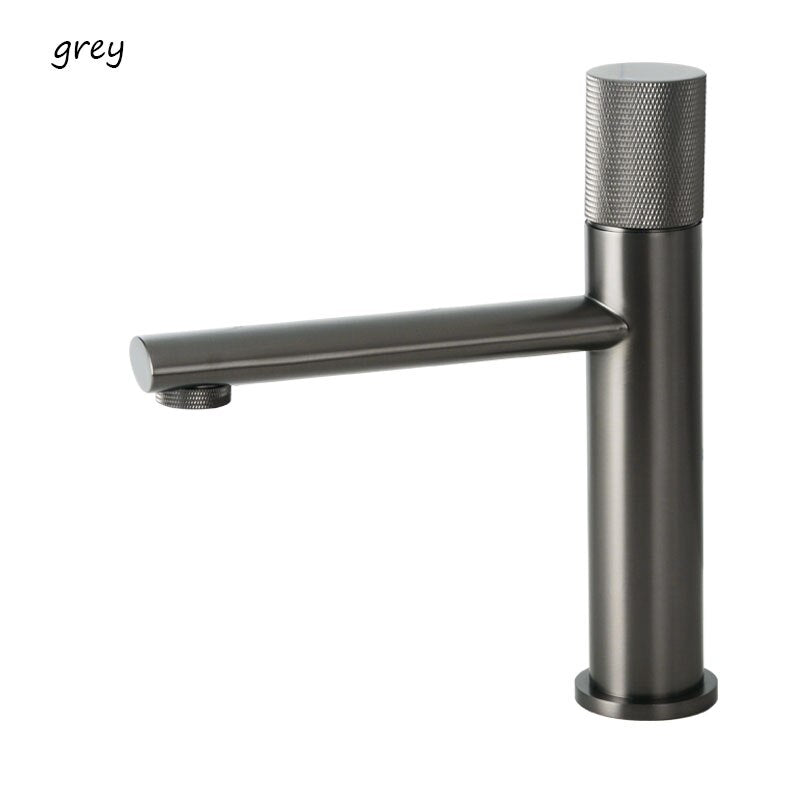 Nordic New 2023 Single hole Tall Vessel and short bathroom faucet
