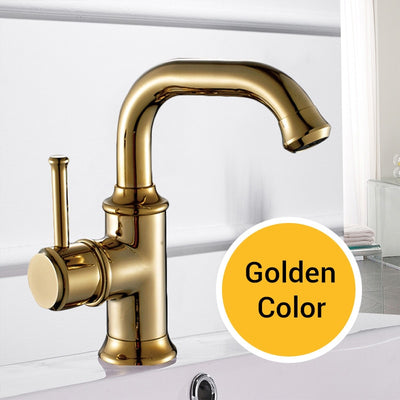 Transitional Design  Single Hole Bathroom Faucet