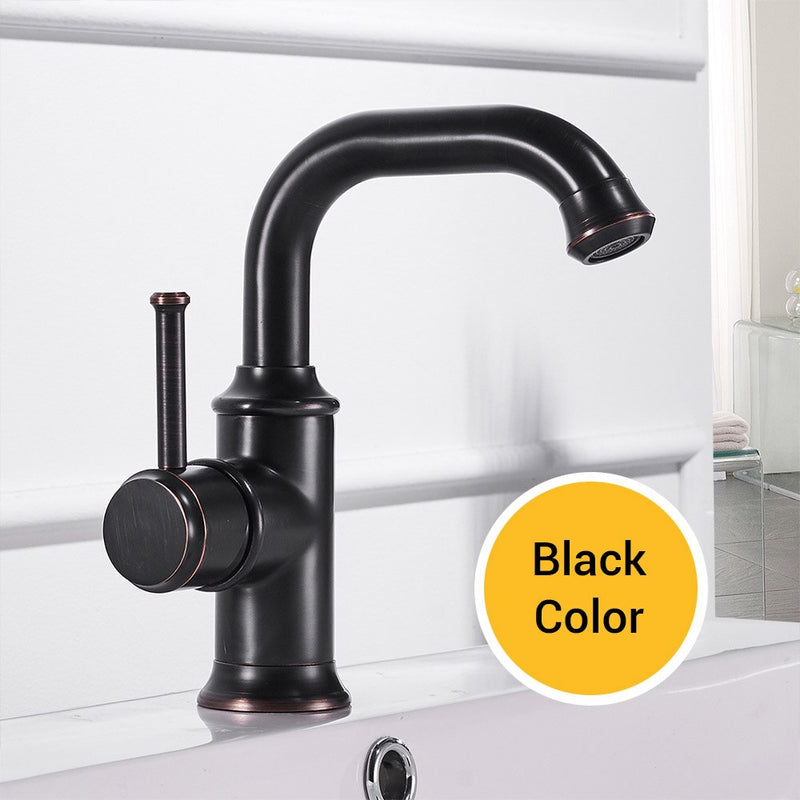 Transitional Design  Single Hole Bathroom Faucet