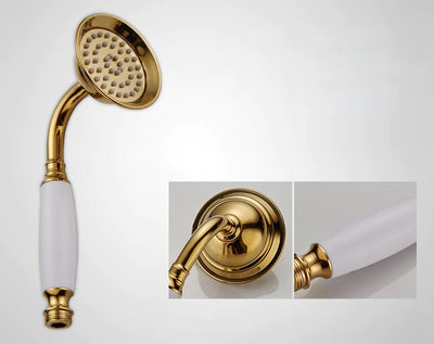 Victoria-Gold - Rose Gold Victorian 2 way Function Diverter Shower Kit