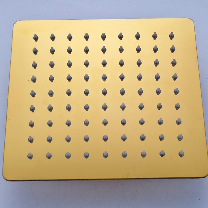 Black/golden/chrome-Square/Round Ultrathin size 8"-10"-12" Rain Shower Head