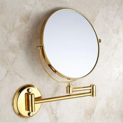 Gold polish brass bathroom accessories