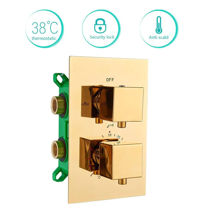 Thermostatic Rough in valve with plate cover Kit only