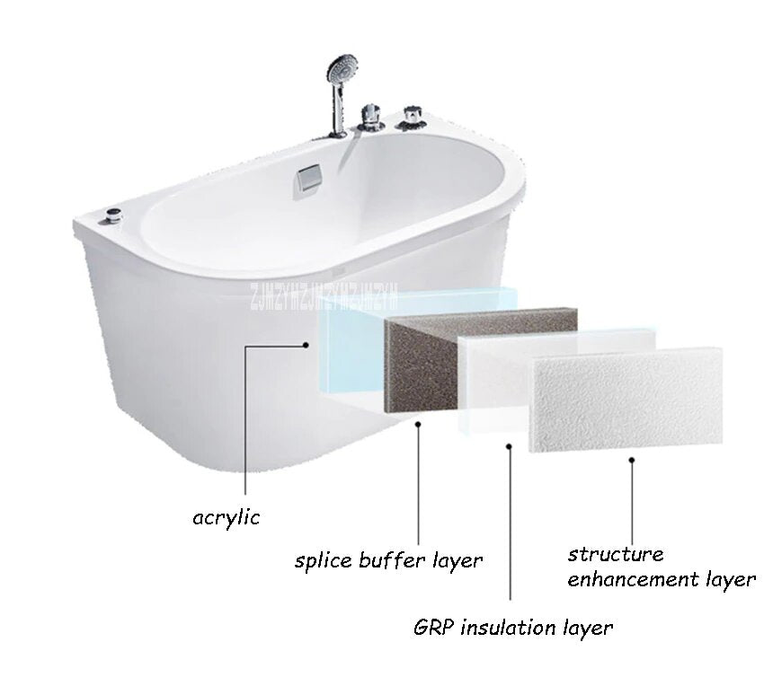 Corner Freestanding Bathtub