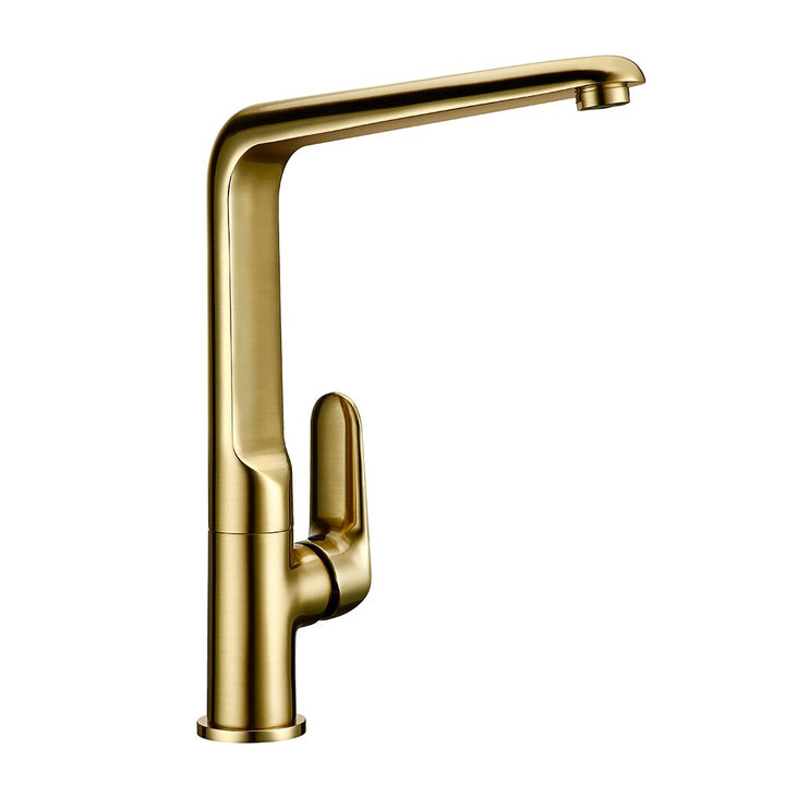 Nokia-Nordic design Brushed Gold Kitchen Faucet