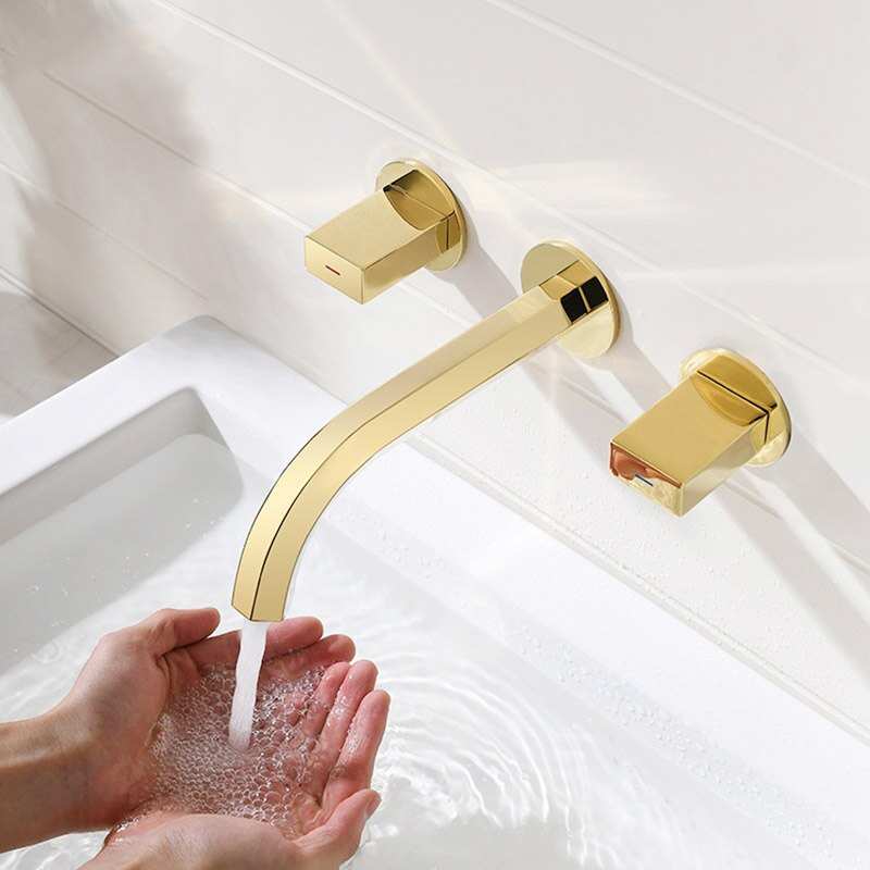 Nordic design 2023 -Wall mounted bathroom faucet