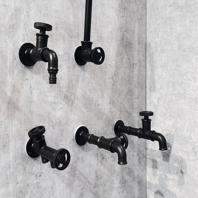 Laundry machine faucet
