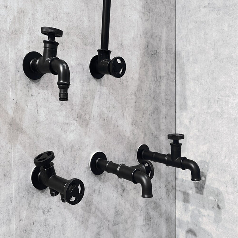 Laundry machine faucet