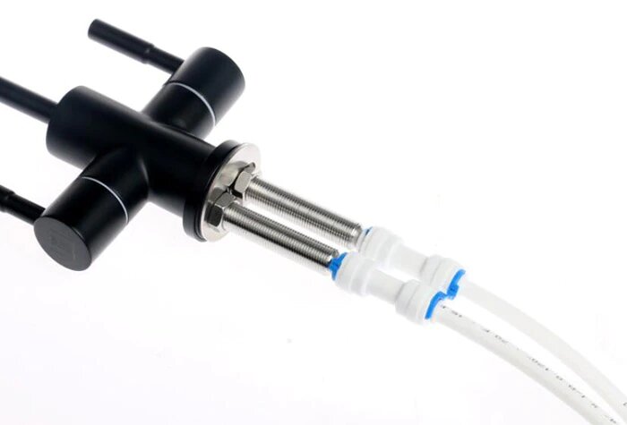 Black Matte Reverse Osmosis Hot and Cold Water Filter Faucet