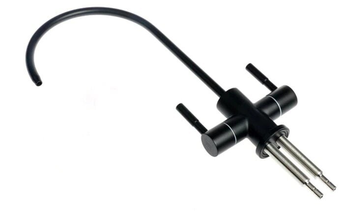 Black Matte Reverse Osmosis Hot and Cold Water Filter Faucet