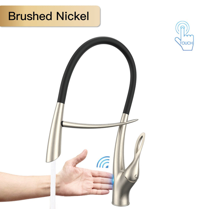 Iceland-Nordic design touchless kitchen faucet