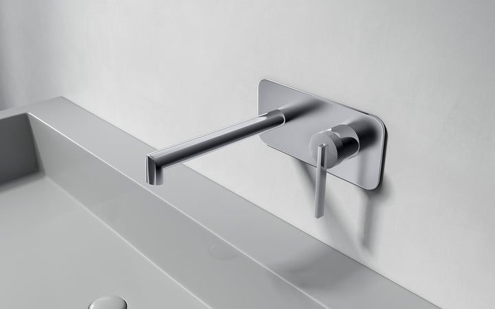 Csale-Brushed gold-Black Matte-Grey Gun  wall mounted bathroom faucet