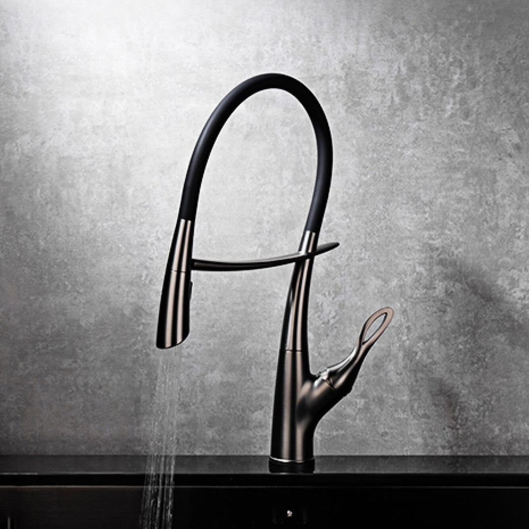 Iceland-Nordic design touchless kitchen faucet