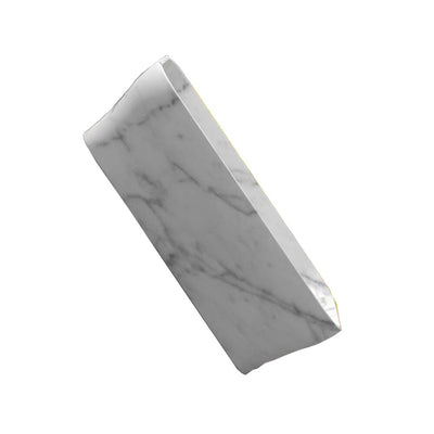Marble Stone Quartz Solid Freestanding Tub 62"