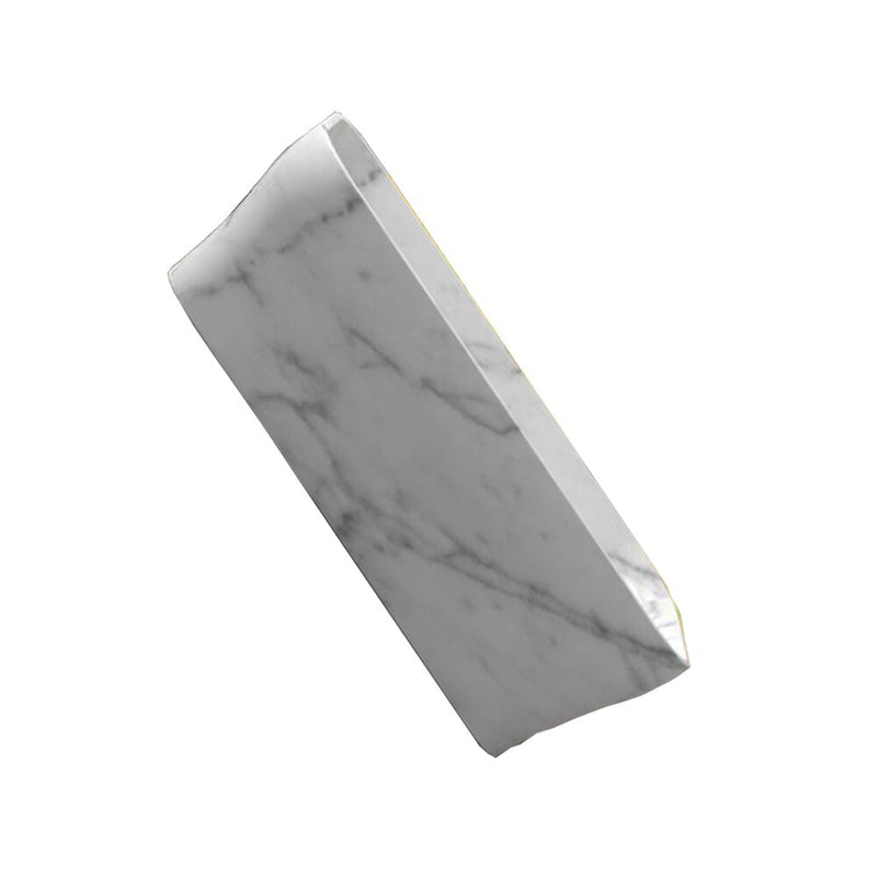 Marble Stone Quartz Solid Freestanding Tub 62"