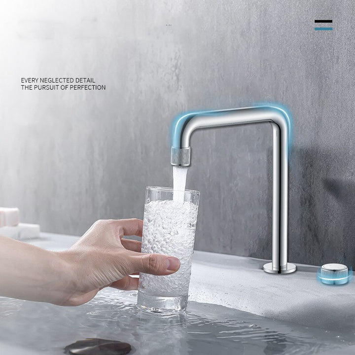 Saab-Nordic 8" Inch wide spread bathroom faucet