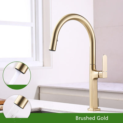 Colors Kitchen Faucet Dual Spray Pull Out