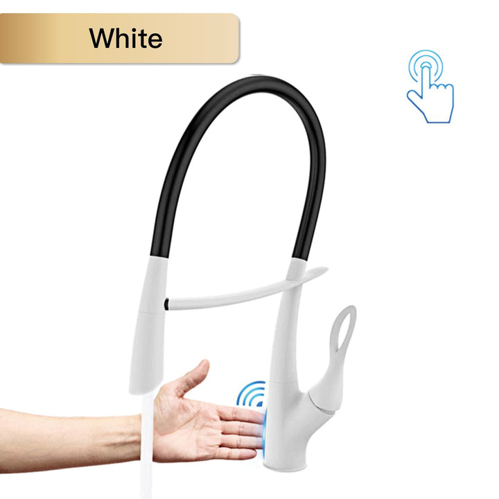 Iceland-Nordic design touchless kitchen faucet