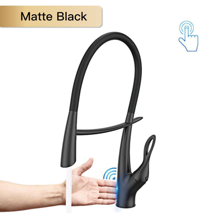 Iceland-Nordic design touchless kitchen faucet