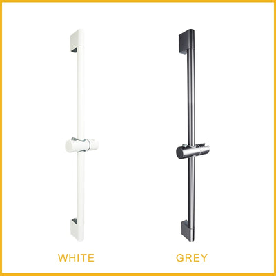 White and Grey Gun Slide shower bar