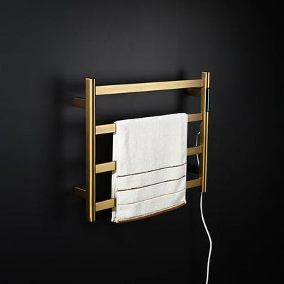 Brushed Gold - Chrome- Grey Gun Electric Towel warmer