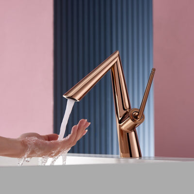 New Modern Nordic Design Single Hole Bathroom Faucet