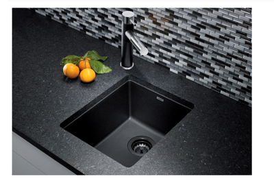 Blanco U Bar Black Granite Bar Sink