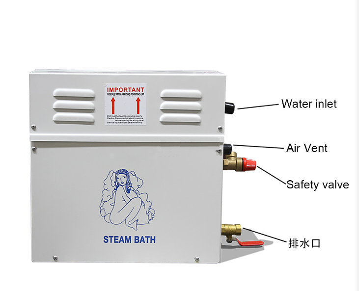 Steam Sauna generator  SPA Steam Shower Digital Control Completed Sytem Kit