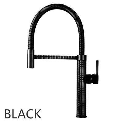 Helsinki-New Nordic Industrial Chef Kitchen Faucet Pull Out Dua Spray