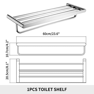 Chrome Steel Bathroom Accessories