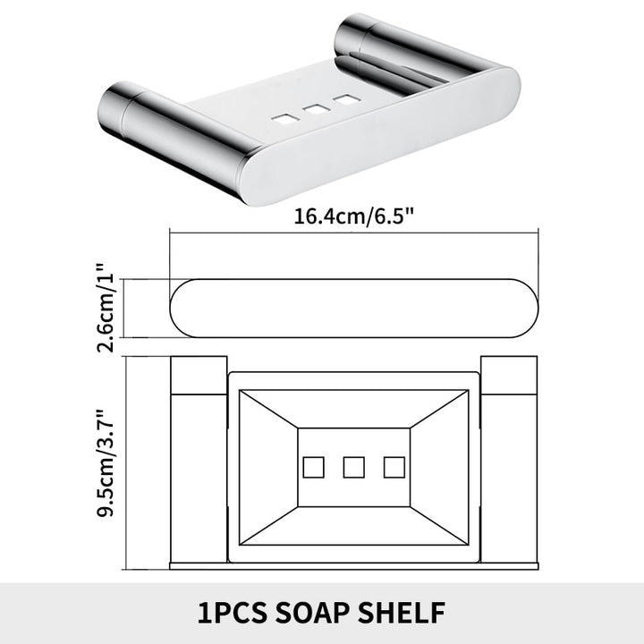 Chrome Steel Bathroom Accessories