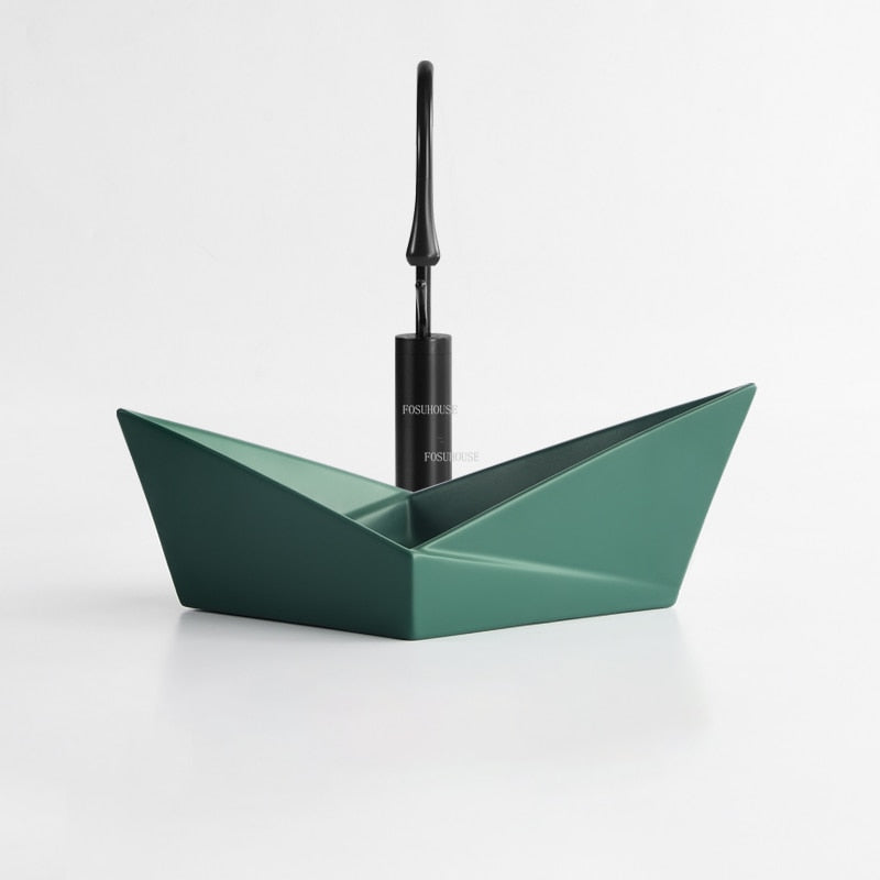 Origami Vessel sink