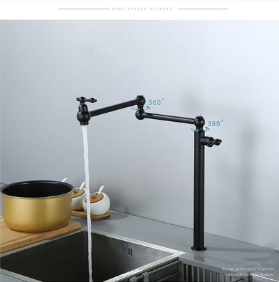 Traditional Design Deckmount Cold Water Pot Filler Faucet