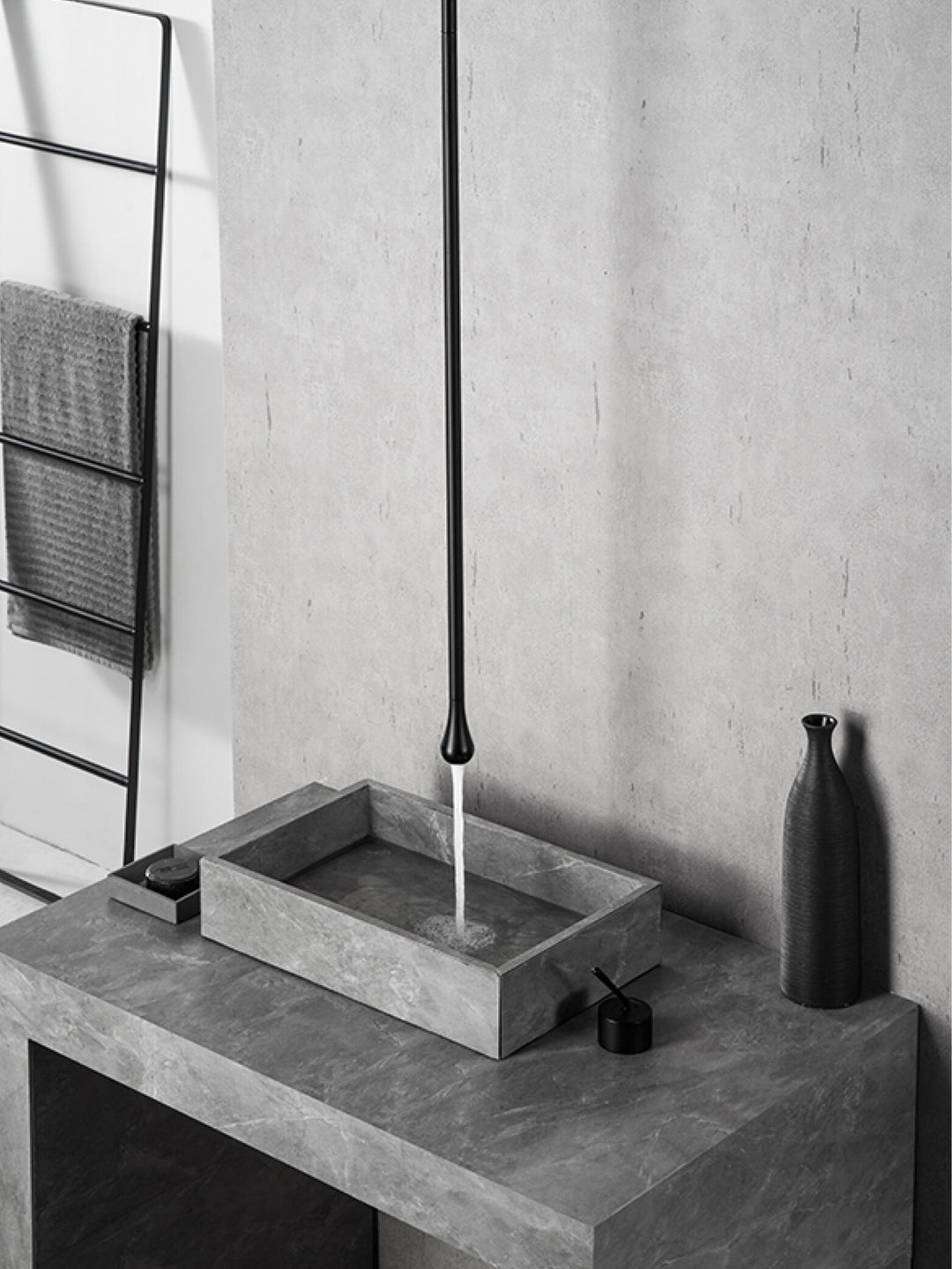 Nordic Ceiling mount bathroom faucet