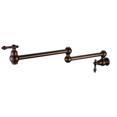 Oil Rubbed Bronze Wallmounted Cold Water Pot Filler Faucet