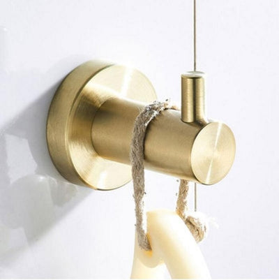 Nordic design Brushed Gold Bathroom Accessories