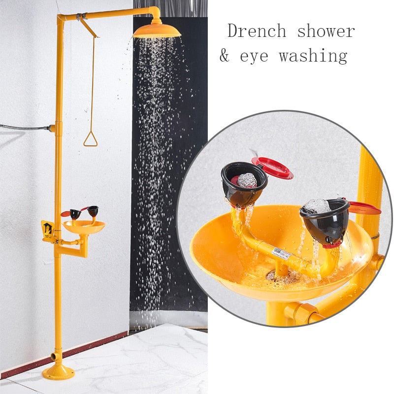 Eye Wash Emergency Vertical Sprayer and Shower