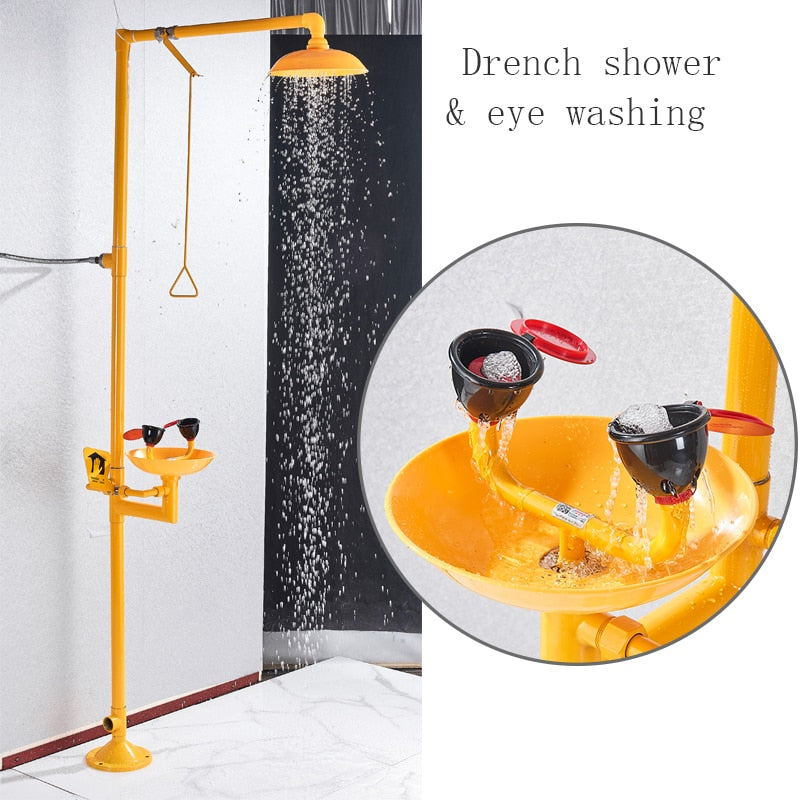 Eye Wash Emergency Vertical Sprayer and Shower