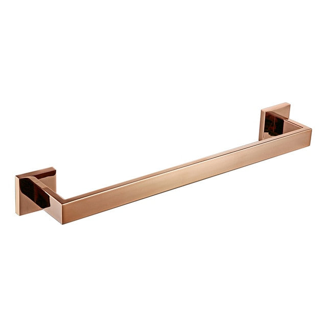 Rose Gold Polished bathroom accessories