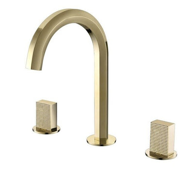 Barcelona 2 -Rose Gold/Gold/Chrome 8" Inch Wide Spread Bathroom Faucet