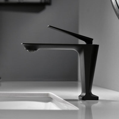 Nordic design single hole bathroom faucet model # SANI-M573