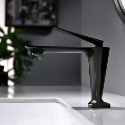 Nordic design single hole bathroom faucet model # SANI-M573