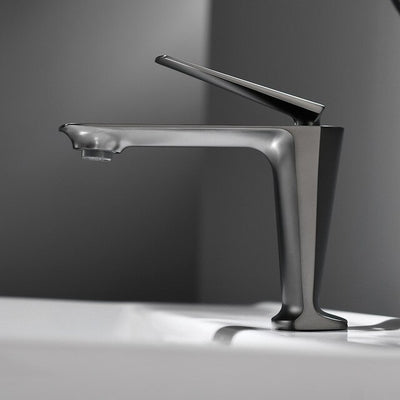 Nordic design single hole bathroom faucet model # SANI-M573