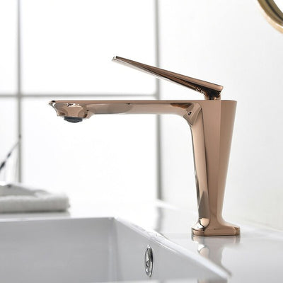 Nordic design single hole bathroom faucet model # SANI-M573