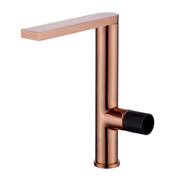 Rose Gold-Brushed gold -Black and two tone colors Tall Vessel Sink Bathroom Faucet