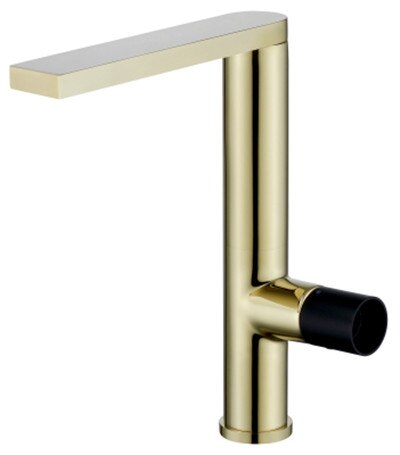 Rose Gold-Brushed gold -Black and two tone colors Tall Vessel Sink Bathroom Faucet