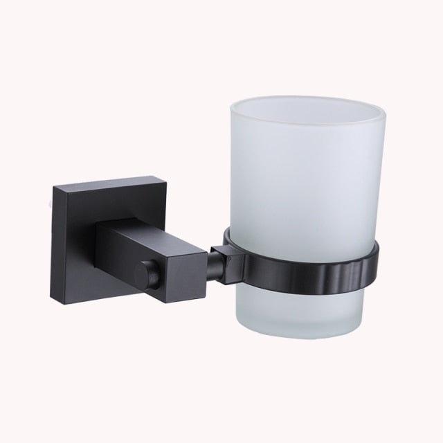 Black Matte Aluminun bathroom accessories