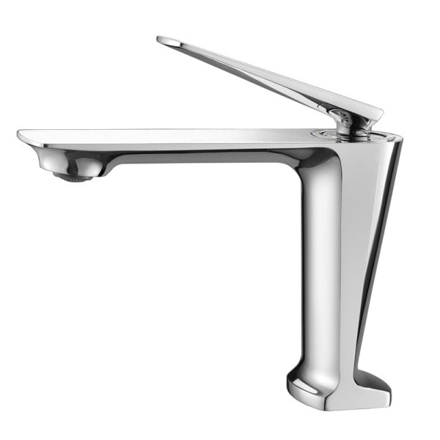 Rose Gold polished-brushed gold -Black-Gun Grey  tall vessel faucet and short single bathroom faucet