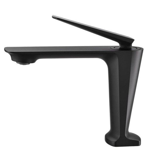 Rose Gold polished-brushed gold -Black-Gun Grey  tall vessel faucet and short single bathroom faucet