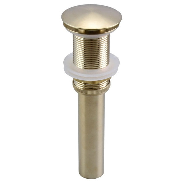 Roshen-Brushed Gold Wall Mounted Bathroom Faucet